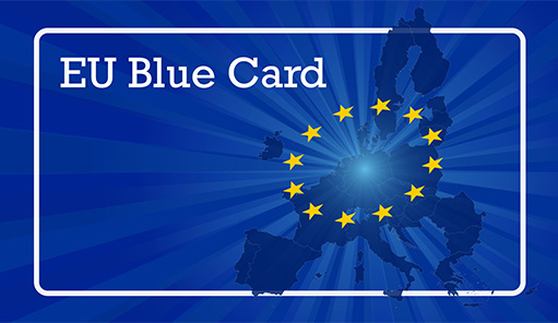 New European Blue Card.